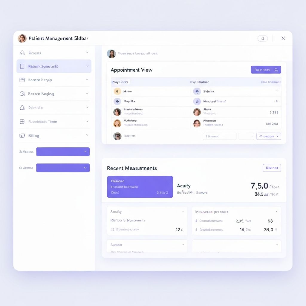 Lumo Dashboard mit Patientenliste und Terminkalender